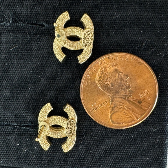 CC Chanel earrings gold - Picture 6 of 7